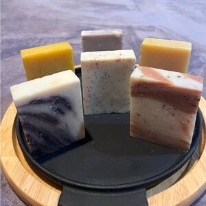 NEW (SET OF 6) CRATE 61 NOURISH WITH NATURE 100% PLANT BASED SOAPS 4oz